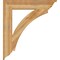 Ekena Millwork Thorton Traditional Rough Sawn Bracket, Western Red Cedar, 6"W x 36"D x 40"H BKT06X36X40THR01RWR - alternate 2